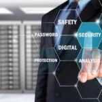 Concept of secure server on touch screen